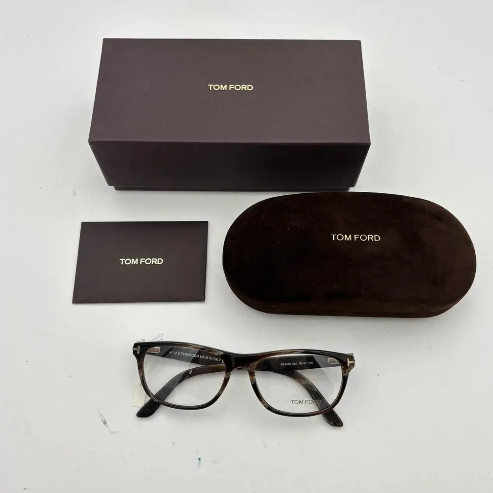 Tom Ford TF5430 062 Havana Frames Made in Italy